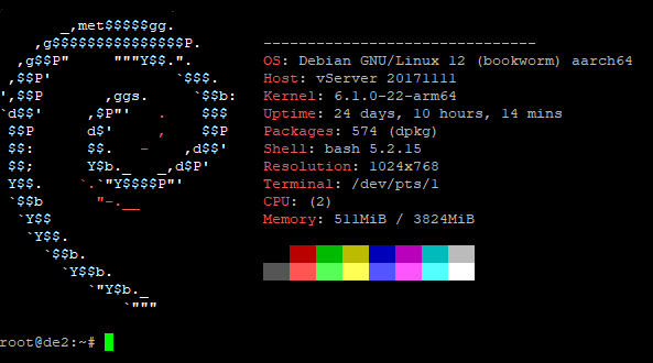Linux screenshot