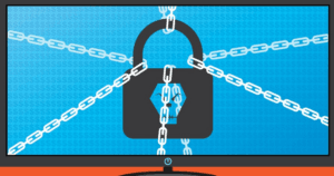 Computer ransomware with lock screen