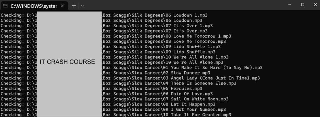 fix mp3 script running